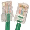 CAT.5E Green Non Booted Patch Cable