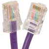 CAT.5E Purple Non Booted Patch Cable