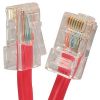 CAT.5E Red Non Booted Patch Cable