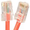 CAT.6 Orange Non Booted Patch Cable