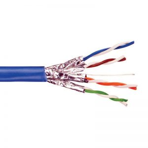 CAT 6A Shielded CMR - Exposed Wires and Individual Foil Shields